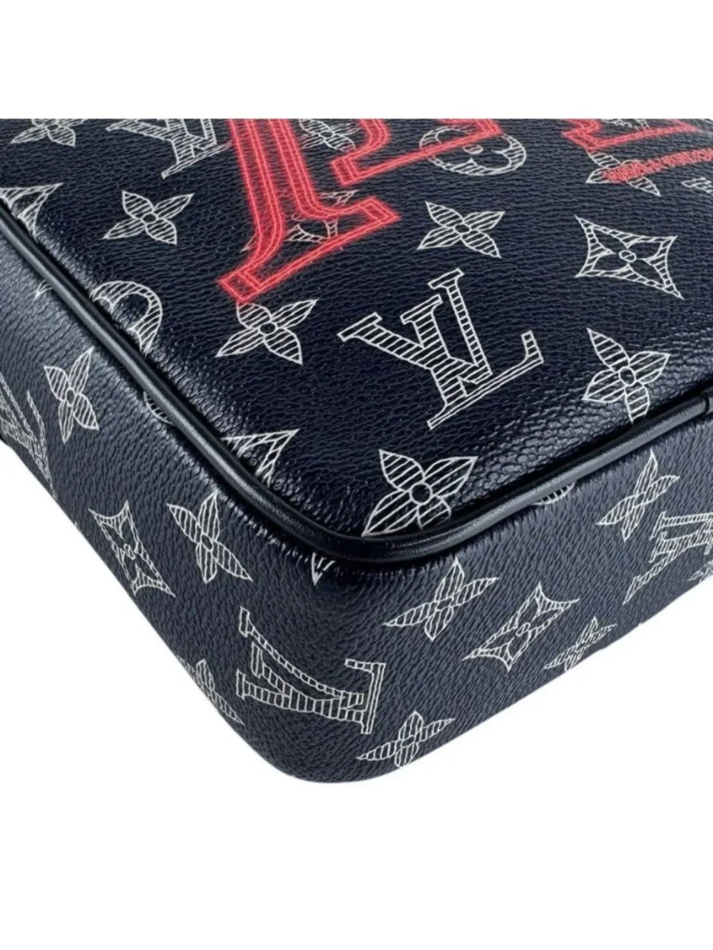 Louis Vuitton Shoulder Bag Monogram Ink Danube PM